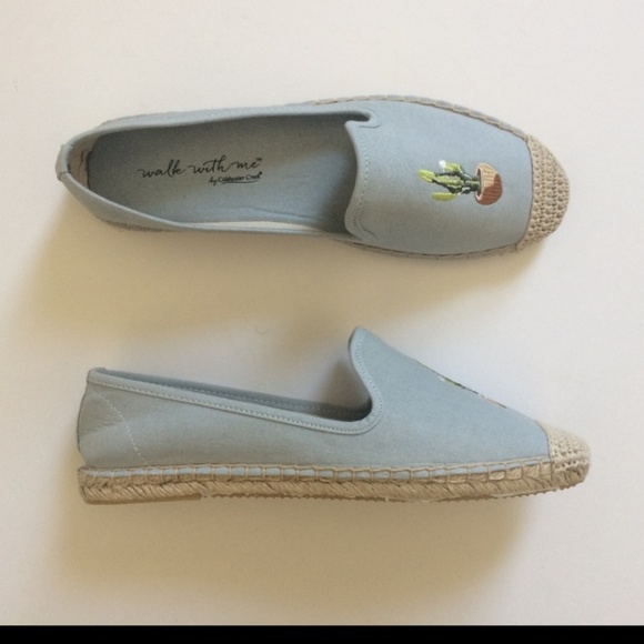 Coldwater Creek Walk With Me Cactus Espadrilles 8w - Picture 3 of 4